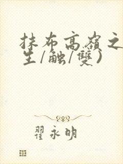 抹布高岭之花(生/触/双)