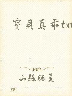宝贝真乖txt