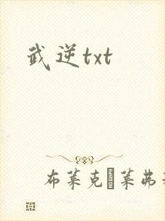 武逆txt封面