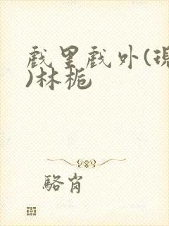戏里戏外(现场)林栀封面