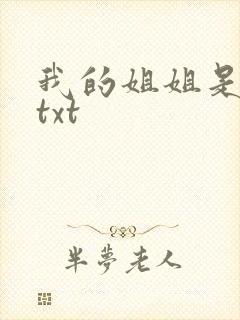 我的姐姐是美女txt