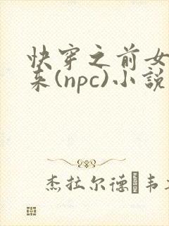 快穿之前女友归来(npc)小说免费阅读封面