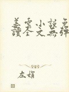 姜云小说免费阅读全文无弹窗