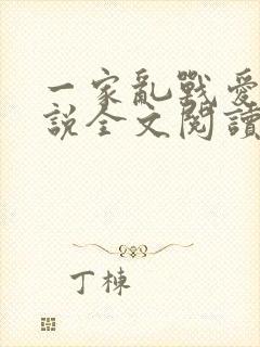 一家乱战爱莲小说全文阅读封面