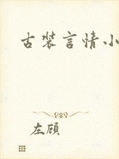 古装言情小说