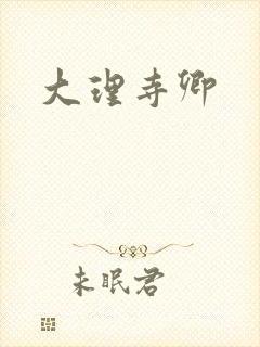大理寺卿