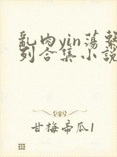 乱肉yin荡系列合集小说