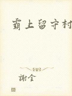 霸上留守村妇