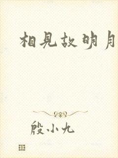 相见故明月封面