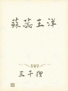 苏蕊王洋