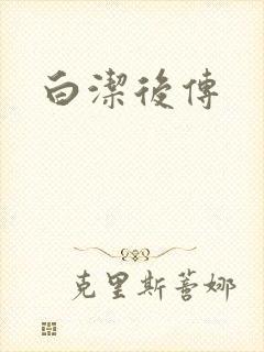 白洁后传