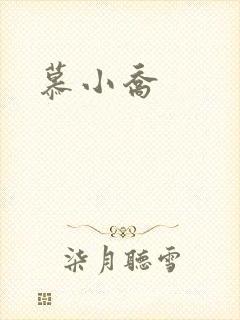 慕小乔封面