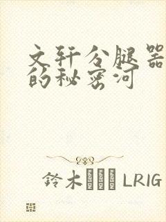 文轩分腿器河马的秘密河