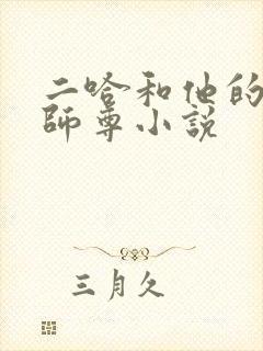 二哈和他的白猫师尊小说封面