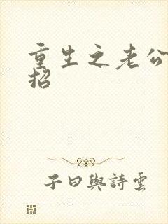 重生之老公请接招