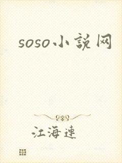 soso小说网封面