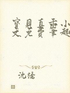 宝贝真乖小说全文免费笔趣阁