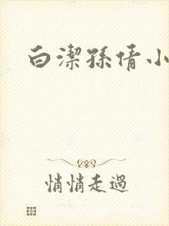 白洁孙倩小说