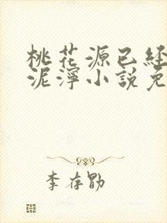 桃花源已经一片泥泞小说免费封面