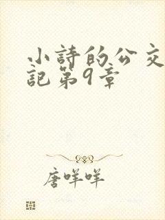 小诗的公交车日记第9章