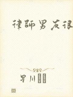 律师男友很难撩封面
