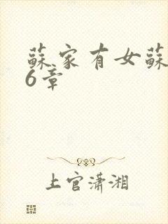 苏家有女苏杳56章