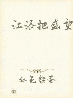 江添把盛望顶哭