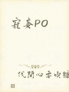 宠妾PO