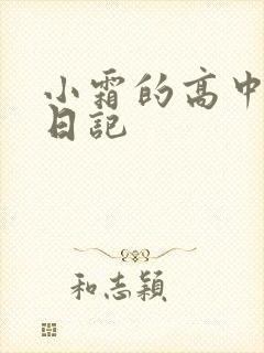 小霜的高中成长日记