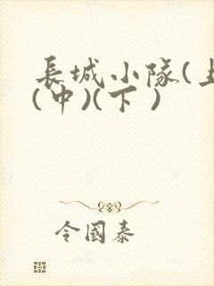 长城小队(上)(中)(下 )