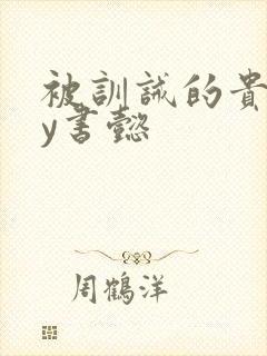 被训诫的贵妃by书懿