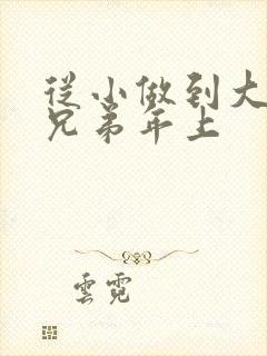 从小做到大骨科兄弟年上封面