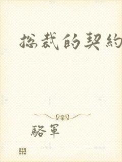 总裁的契约妻