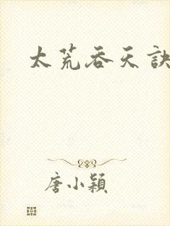 太荒吞天诀小说