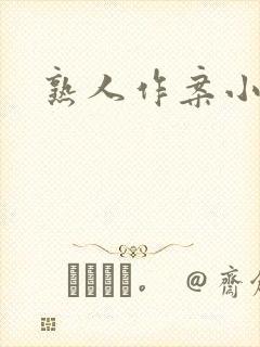 熟人作案小说封面