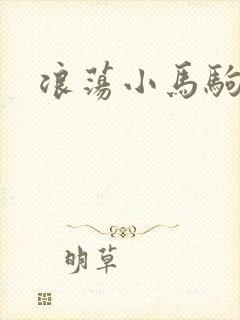 浪荡小马驹