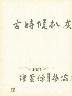 古时候扒灰小说