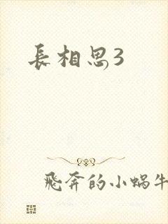长相思3封面