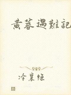 黄蓉遇难记封面