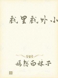戏里戏外小说
