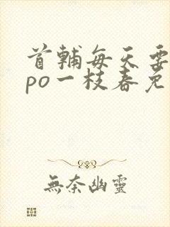 首辅每天要不够po一枝春免费阅读