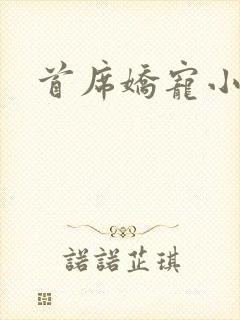 首席娇宠小情人