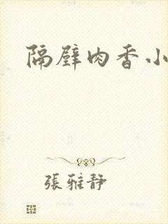 隔壁肉香小说