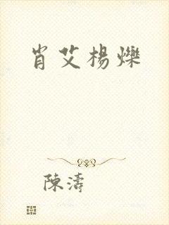 肖艾杨烁