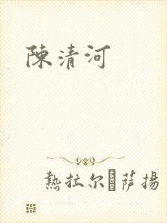 陈清河封面