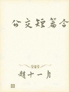 公交短篇合集