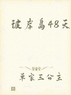 彼岸岛48天后封面