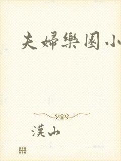 夫妇乐园小说