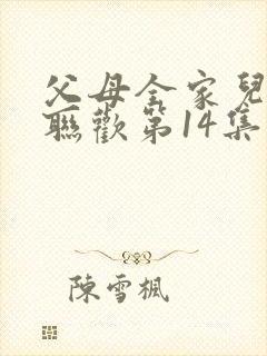 父母全家儿女大联欢第14集封面
