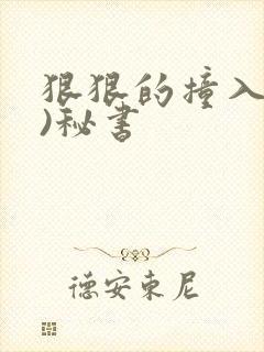 狠狠的撞入(h)秘书